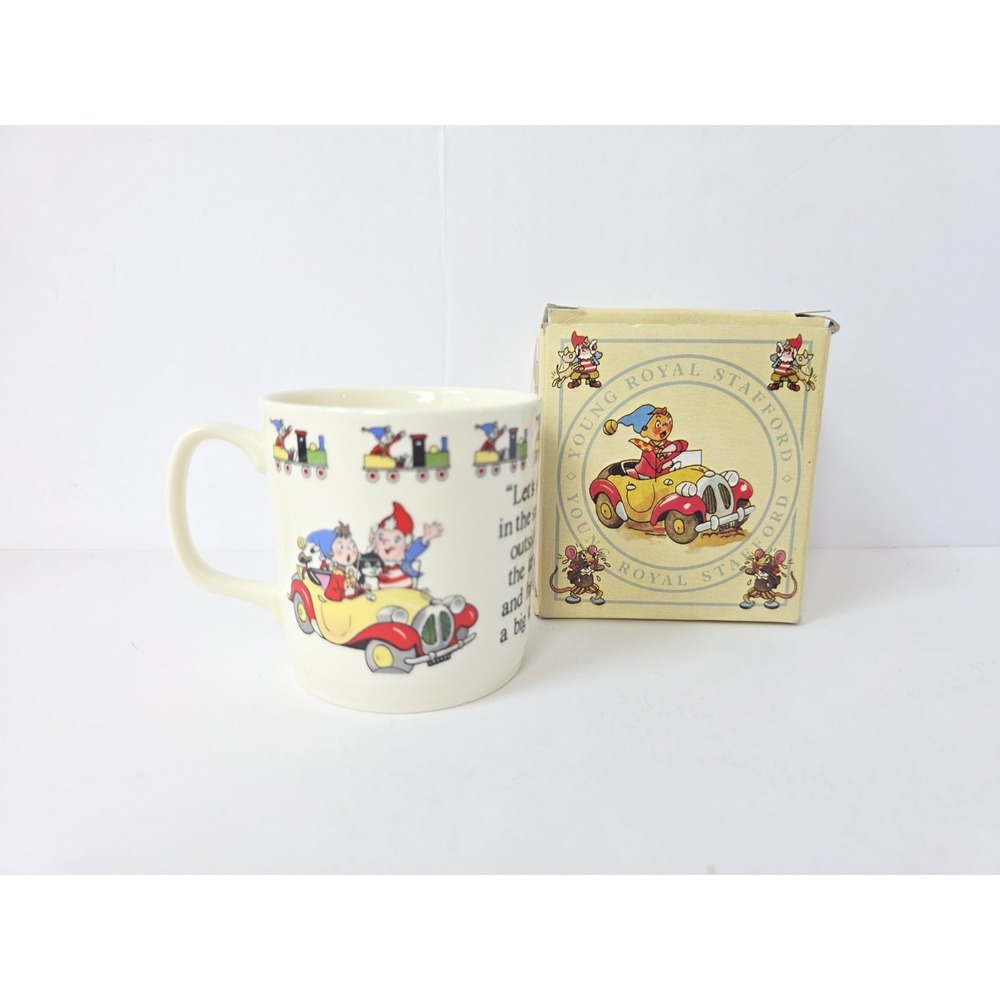 Vintage Royal Stafford cup Noddy Collection w/ box